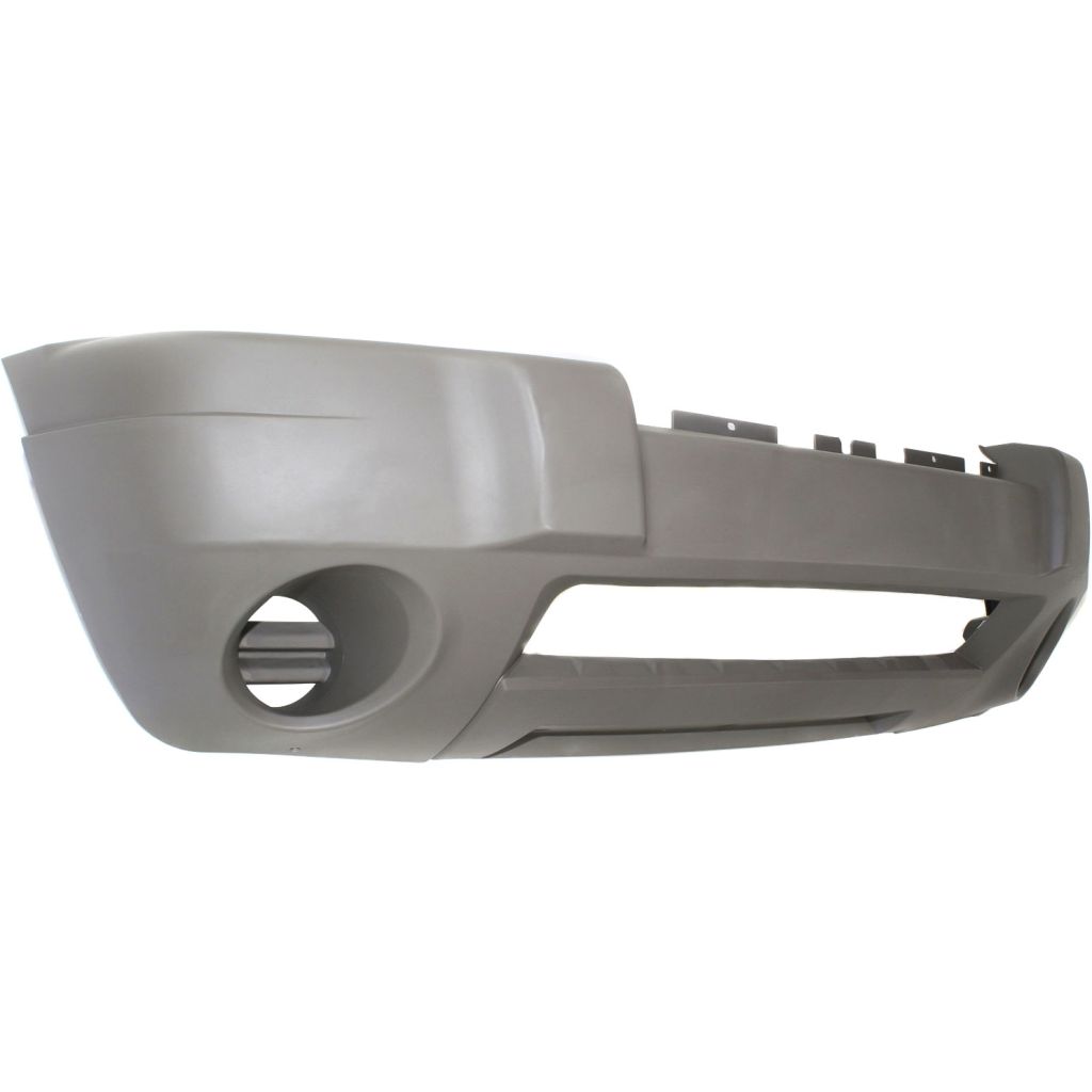 JEEP GRAND CHEROKEE FRONT BUMPER COVER TXT-LIGHT GRAY (W/O FOG)(LAREDO) OEM#5JF81WLPAC 2004 PL#CH1000409