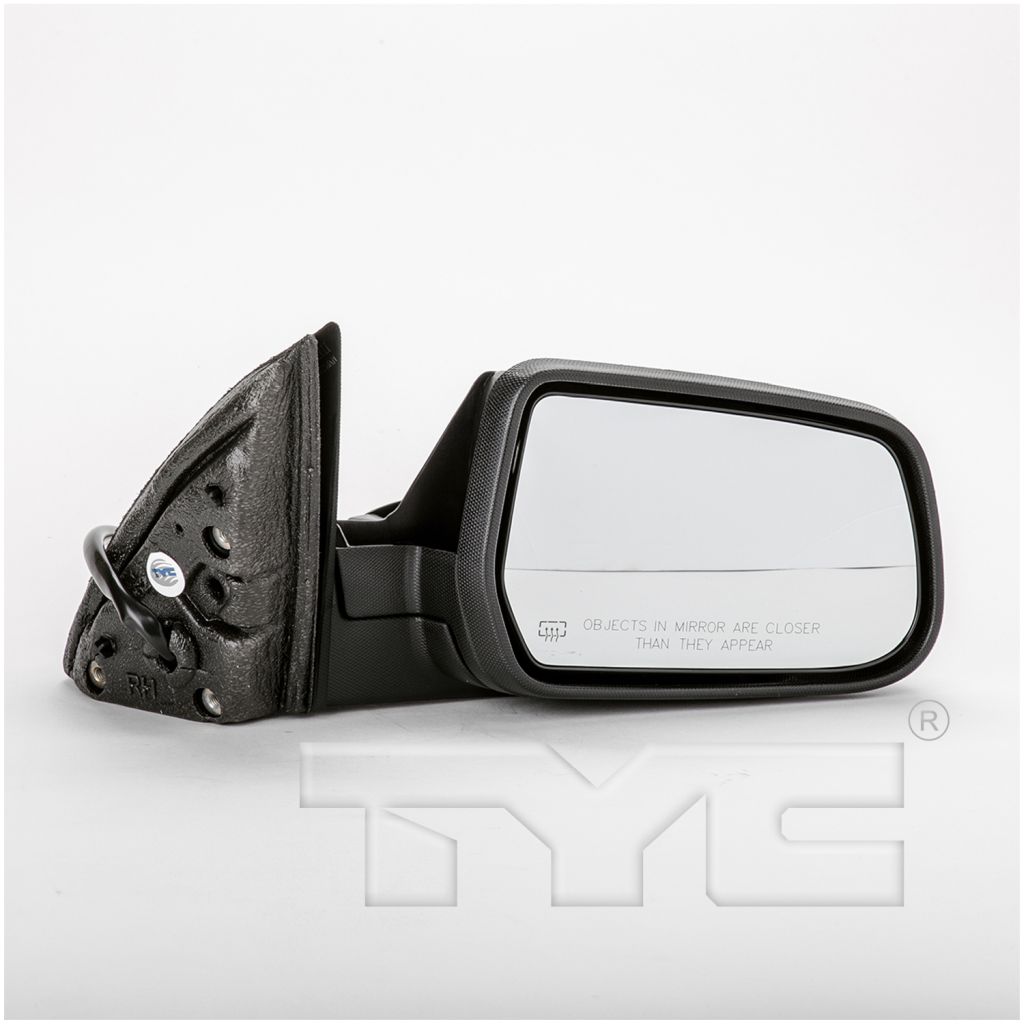 GM TRUCKS & VANS EQUINOX DOOR MIRROR RIGHT (Passenger Side) POWER/HEATED (PTM CVR) (WO/BLIND SPOT GLASS) OEM#20858745 2010-2012 PL#GM1321387