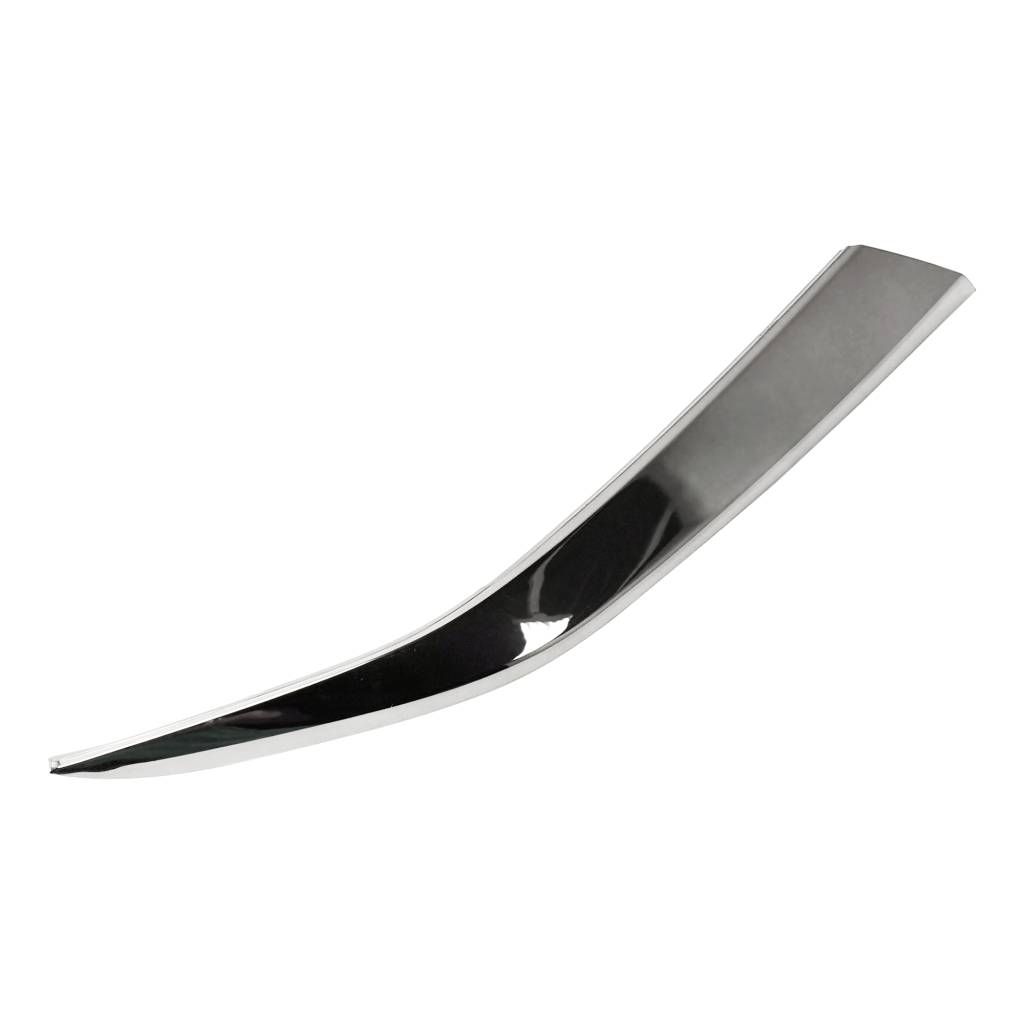 HYUNDAI SANTA FE FRONT BUMPER UPPER GARNISH RIGHT (Passenger Side) DARK SATIN-CHROME OEM#86376S2020 2019-2020 PL#HY1047115