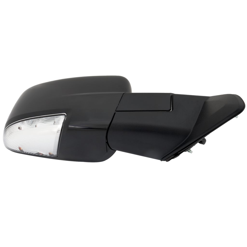 DODGE TRUCKS & VANS DODGE/PU (R2500/3500) DOOR MIRROR RIGHT (Passenger Side) PWR/HTD/SIGNAL/PUDDL/MEMORY (WO/TOW)(WO/DIMMING)(BLACK) OEM#5RR54TZZAK 2014-2018 PL#CH1321485