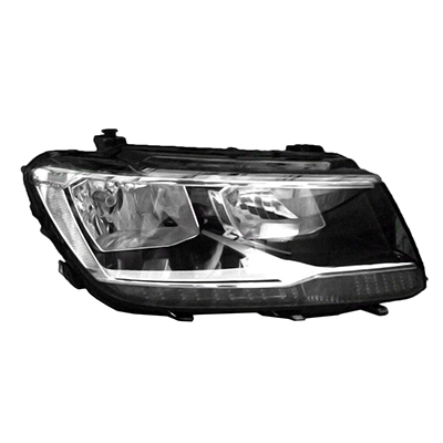 VOLKSWAGEN TIGUAN HEAD LAMP ASSY RIGHT (Passenger Side) (HALOGEN)(W/LED DRL)**CAPA** OEM#5NL941006 2018-2021 PL#VW2503169C