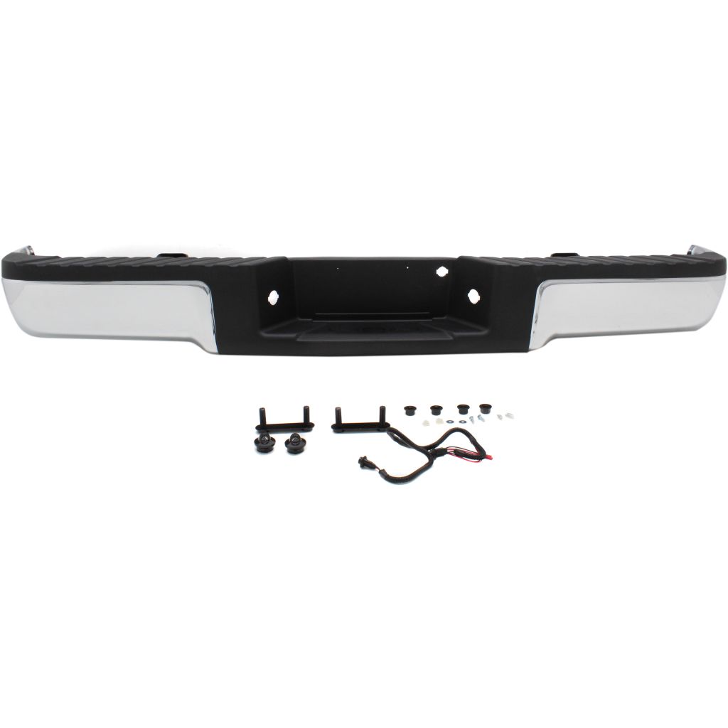 FORD TRUCKS & VANS FORD/PU (F150)(EXC SVT RAPTOR) STEP BMP ASSY CHROME (WO/SENSOR)(WO/TOW)(STYLESIDE) OEM#9L3Z17906A-PFM 2009-2014 PL#FO1103160