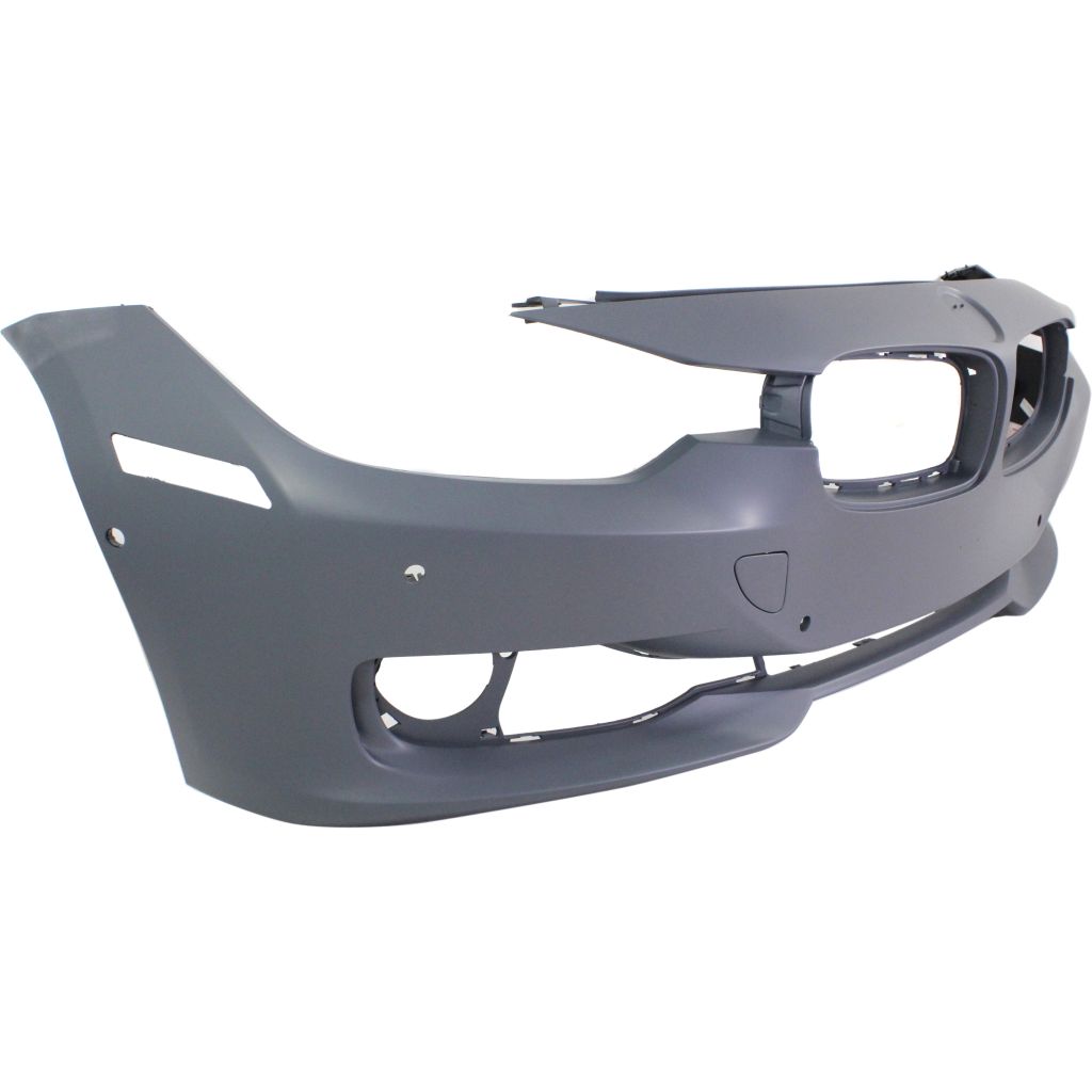 BMW BMW 3 (WAGON) FRONT BUMPER COVER PRIMED (WO/LWR MLDG)WO/WASH W/ PK SNSR WO/PK ASSIT W/ CAMERA(EXC M SPORT) OEM#51117293014 2014-2015 PL#BM1000264