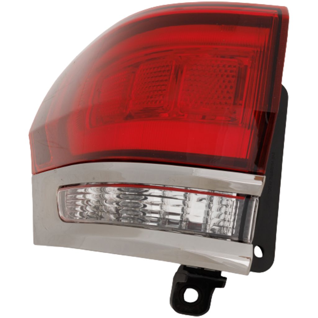 JEEPVEHICLE GRAND CHEROKEE / GRAND CHEROKEE WK TAIL LAMP ASSY LEFT (Driver Side) BUMPERRONZE INSERT (75th EDITION) OEM#68289997AA 2015-2022 PL#CH2804118