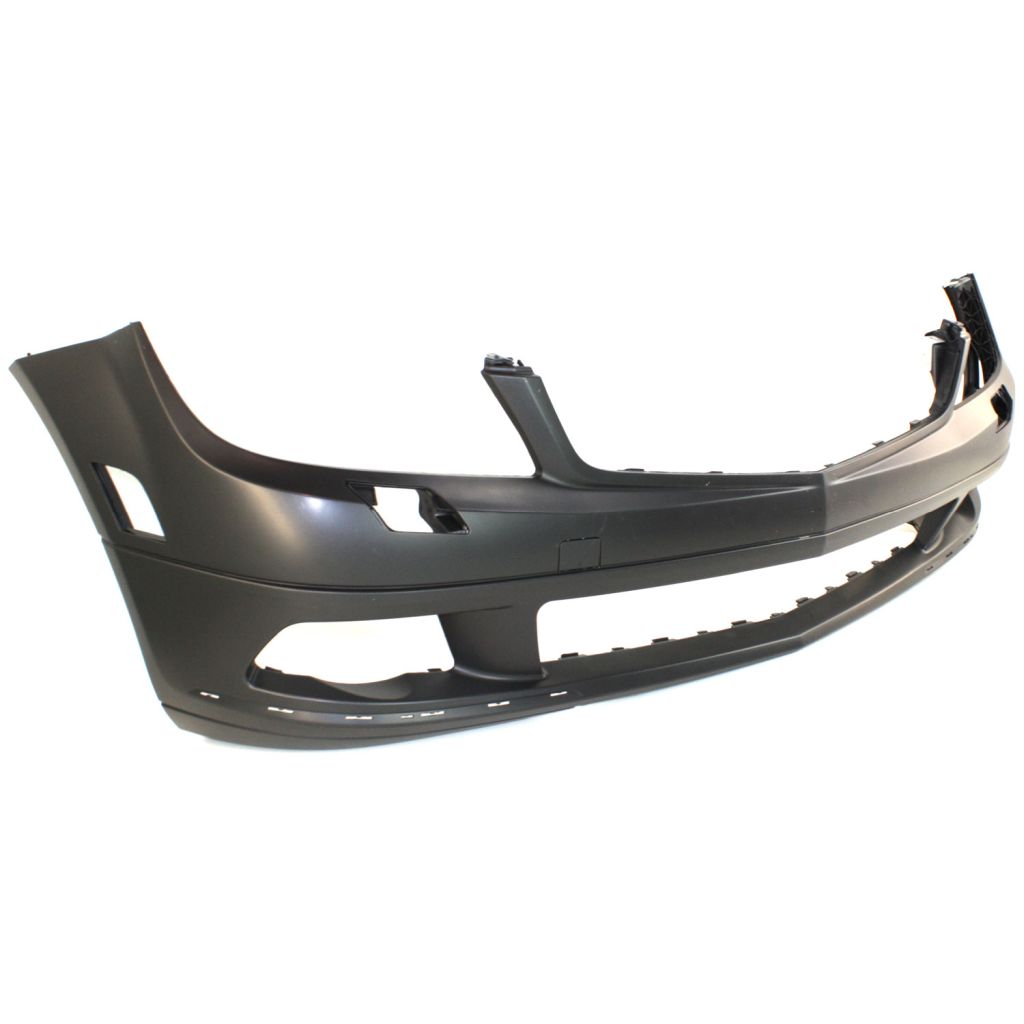 MERCEDES-BENZ C-CLASS SEDAN (204) FRONT BUMPER COVER PRIMED (LUXURY)(W/CHROME MLDG)(W/ WASHER)(WO/SENSOR)(EXC C63) OEM#2048801140 2008-2011 PL#MB1000297