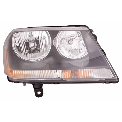 DODGE AVENGER HEAD LAMP ASSEMBLY RIGHT (Passenger Side) (BLACK HSG) OEM#5303744AD 2008-2014 PL#CH2503194