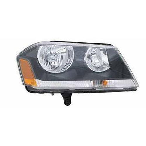 DODGE AVENGER HEAD LAMP ASSEMBLY RIGHT (Passenger Side) (BLACK HSG) OEM#5303744AD 2008-2014 PL#CH2503194