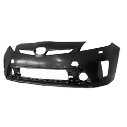 TOYOTA PRIUS PLUG-IN (1.8L) FRONT BUMPER COVER PRIMED (W/WASHER) OEM#5211947935 2012-2015 PL#TO1000393