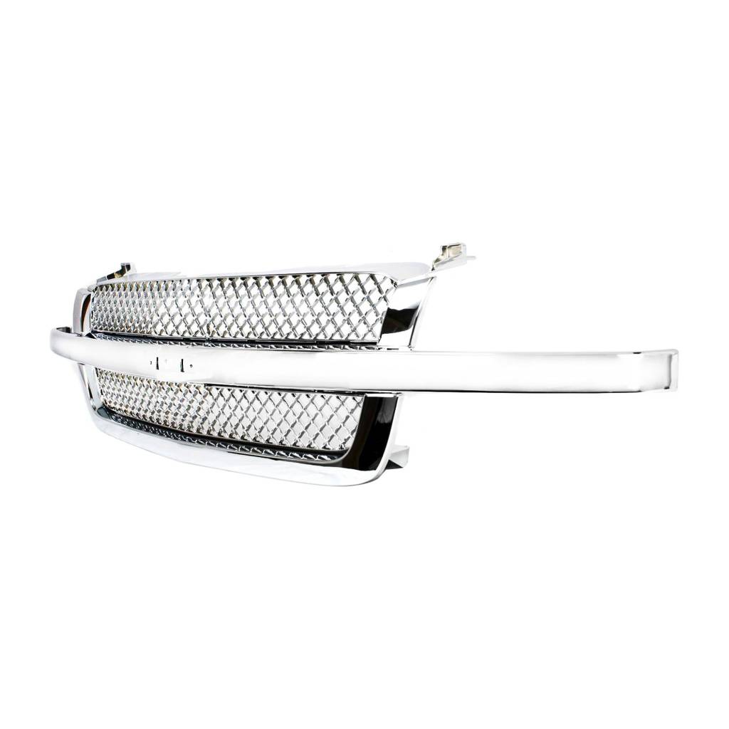 GM TRUCKS & VANS SILVERADO/PU (CHEVY) (07 OLD STYLE) GRILLE ALL CHROME(Exc 05-05 2500HD/3500) OEM#GM1200514 2003-2005 PL#GM1200514