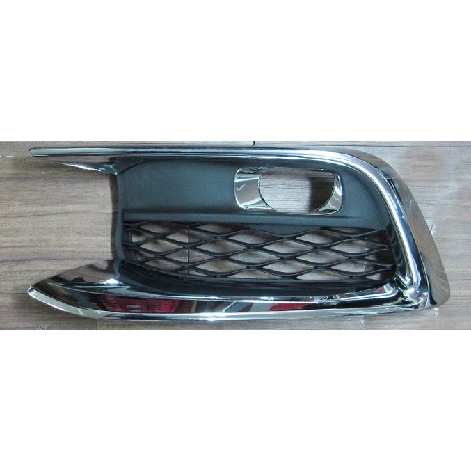INFINITI QX60 FOG LAMP COVER LEFT (Driver Side) CHROME/BLACK W/CHROME FRAME (FROM 7-16) OEM#622579NC2A 2017-2020 PL#IN1038112
