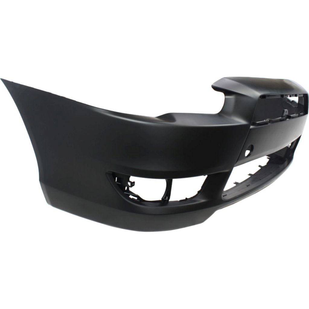 MITSUBISHI LANCER SPORTBACK FRONT BUMPER COVER PRIMED (GTS)(W/SPOILER HOLES)**CAPA** OEM#6400B914 2009-2011 PL#MI1000319C