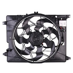 GENESIS G80 RADIATOR & A/C FAN ASSEMBLY ( 3.8/5.0L) OEM#25380B1280 2017 PL#HY3115157