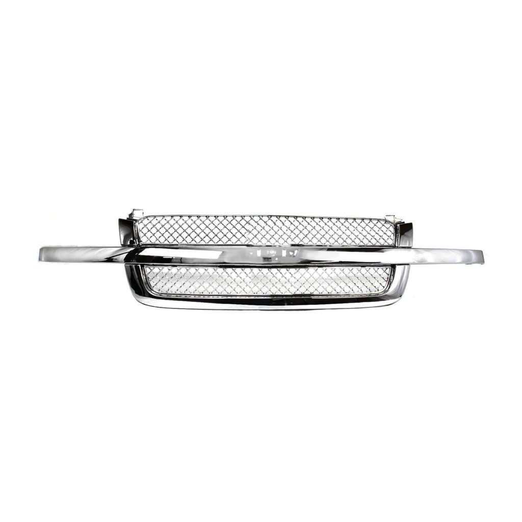 GM TRUCKS & VANS SILVERADO/PU (CHEVY) (07 OLD STYLE) GRILLE ALL CHROME(Exc 05-05 2500HD/3500) OEM#GM1200514 2003-2005 PL#GM1200514