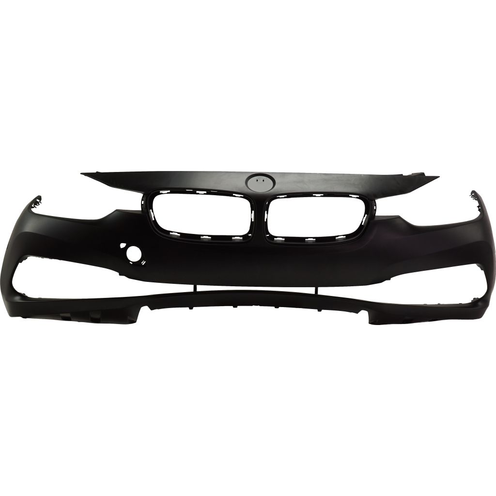 BMW BMW 3 (SEDAN) FRONT BUMPER COVER PRIMED WO/WASHER WO/M SPORT (LUXURY) OEM#51117445131 2016-2018 PL#BM1000427