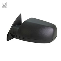 GM TRUCKS & VANS EQUINOX DOOR MIRROR LEFT (Driver Side) POWER/ NOT HEATED (BLK)(WO/BLIND SPOT GLASS) OEM#20858707 2010-2011 PL#GM1320386