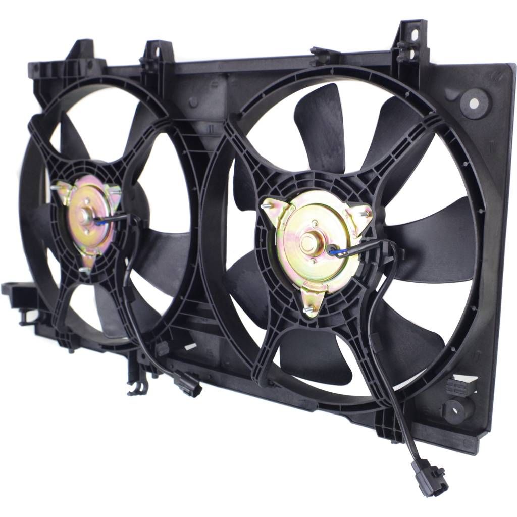 SUBARU FORESTER RADIATOR & A/C FAN ASSY (W/O TURBO)(DUAL FAN) OEM#45131FE000-PFM 2003-2008 PL#SU3115111