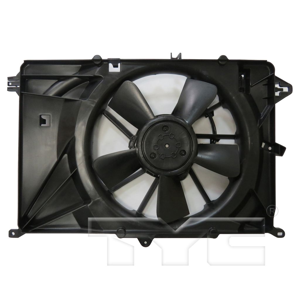 JEEPVEHICLE COMPASS RADIATOR & A/C FAN ASSY (2.4L)(SINGLE FAN) OEM#68249185AD 2017-2022 PL#CH3115193