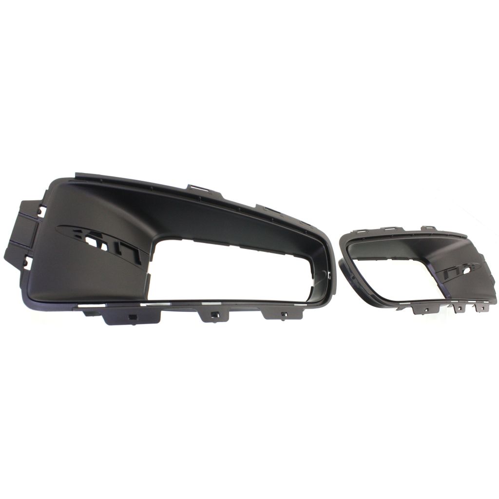 BMW BMW X5 FRONT BUMPER GRILLE BEZEL PAIR (2PC)(W/O M PKG) OEM#51117172450 2007-2010 PL#BM1099100