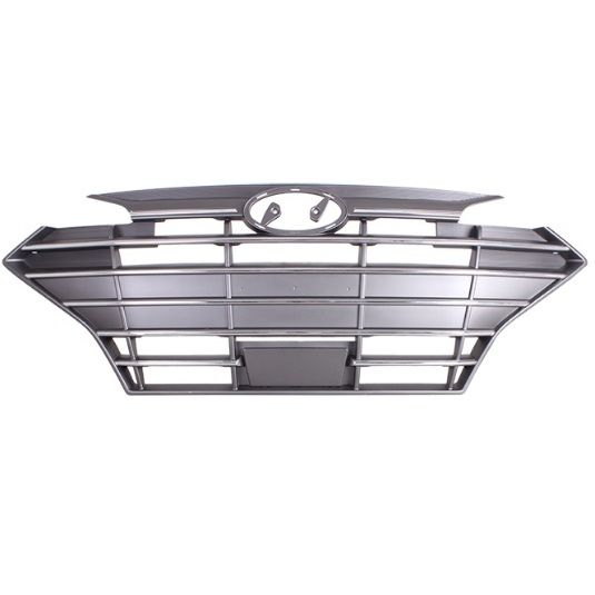 HYUNDAI ELANTRA SEDAN GRILLE CHROME/BLACK W/CHROME MLDG (W/INTELLIGENT CRUISE) (USA)**CAPA** OEM#86350F3520 2019-2020 PL#HY1200213C