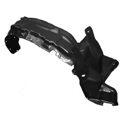 TOYOTA TUNDRA FENDER LINER RIGHT (Passenger Side) (W/ Steel Bumper) OEM#538750C010 2000-2004 PL#TO1249124