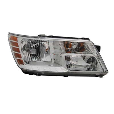 DODGE JOURNEY HEAD LAMP ASSEMBLY RIGHT (Passenger Side) (CHROME BEZEL) OEM#5116288AC (P) 2009-2020 PL#CH2503222