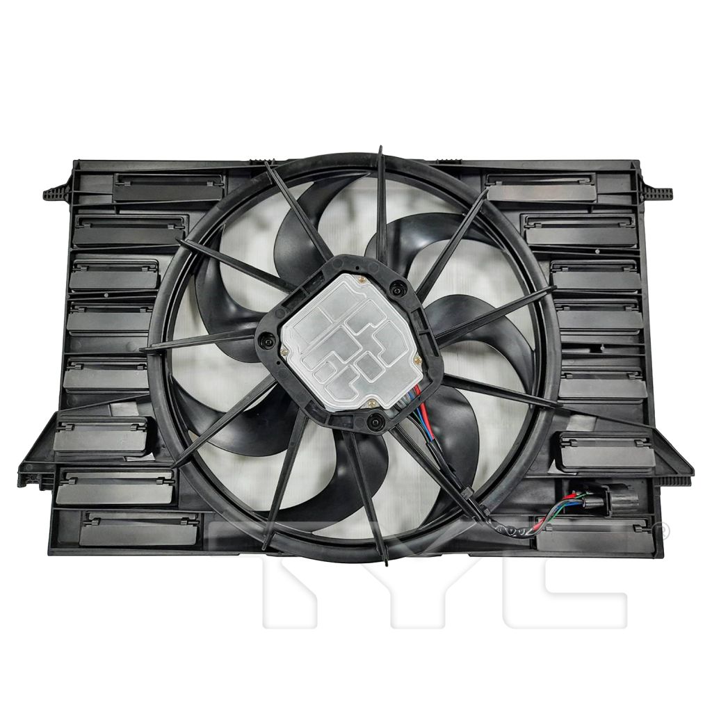 AUDI ALLROAD (A4)(WAGON) RADIATOR & A/C FAN ASSEMBLY (TO 12-5-16) OEM#8W0959455C-PFM 2017-2025 PL#AU3115117