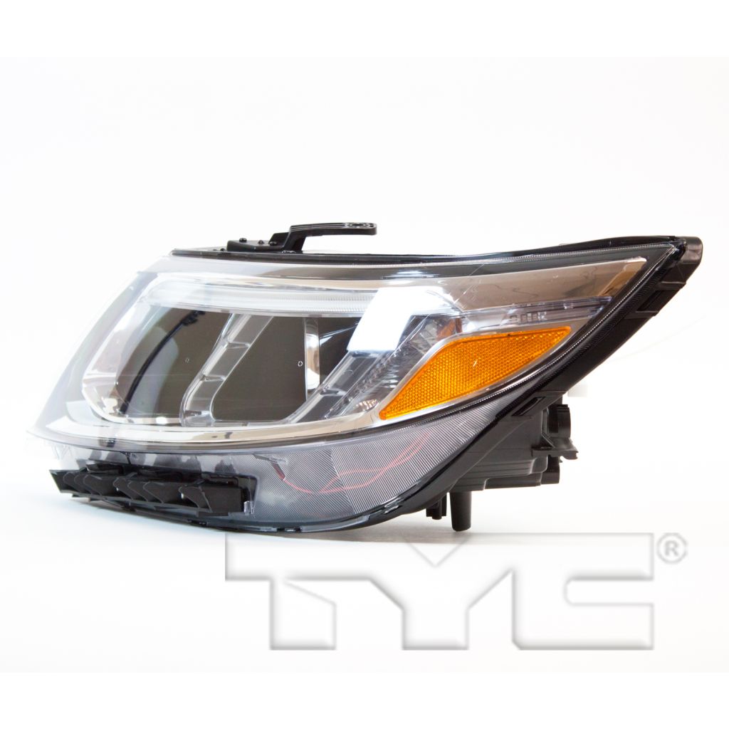 KIA SORENTO HEAD LAMP ASSEMBLY LEFT (Driver Side) (HALOGEN)(LX)(WO/LED) **CAPA** OEM#921011U500 2014-2015 PL#KI2502164C