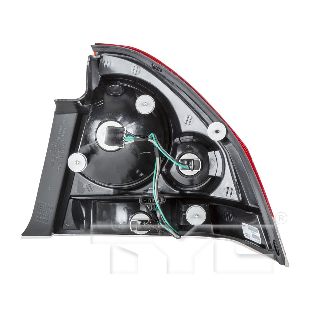 CHEVROLET IMPALA / IMPALA LIMITED (2pc T/L) TAIL LAMP ASSEMBLY LEFT (Driver Side) (W/WIRE HARNESS) OEM#25971597 2006-2016 PL#GM2800193