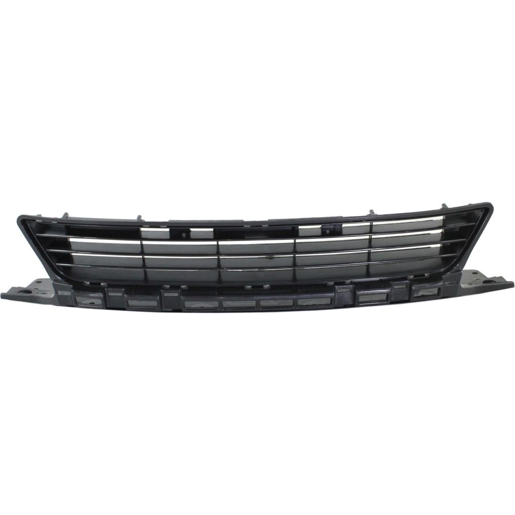 HONDA CIVIC COUPE FRONT BUMPER GRILLE CENTER BLACK OEM#71107SVAA50 2009-2011 PL#HO1036107