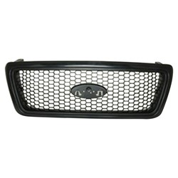 FORD TRUCKS & VANS FORD/PU (F150 EXC HERITAGE) GRILLE BLACK (XLT)(W/ Honeycomb)(06 W/O Appearance Pkg) OEM#4L3Z8200CAPTM 2004-2006 PL#FO1200415