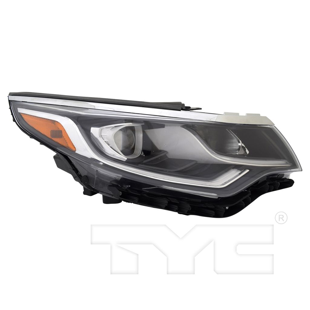 KIA OPTIMA HEAD LAMP ASSY RIGHT (Passenger Side) (HALOGEN)(W/DRL)(USA) **CAPA** OEM#92102D5500 2019-2020 PL#KI2503232C