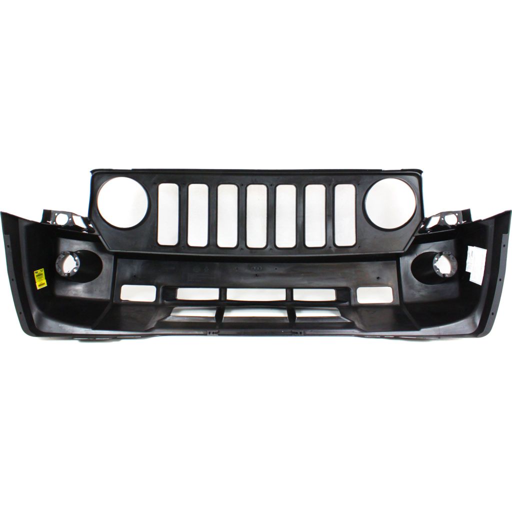 JEEPVEHICLE PATRIOT FRONT BUMPER COVER PRIMED (W/FOG & Tow Hook)**CAPA** OEM#68021303AB 2007-2010 PL#CH1000935C
