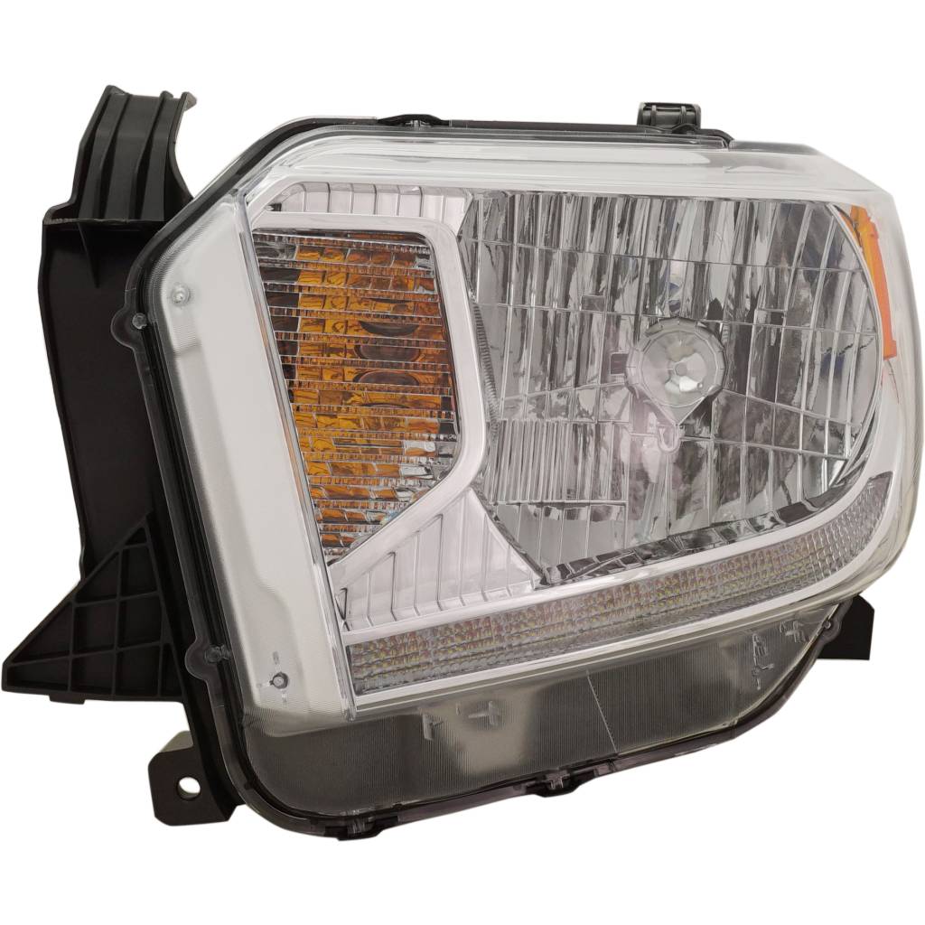 TOYOTA TUNDRA HEAD LAMP ASSEMBLY LEFT (Driver Side) (PLATINUM/1794 EDITION)(LED DAYTIME RUNNING LAMP)**CAPA** OEM#811500C101 2014-2017 PL#TO2502220C