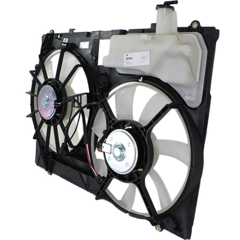 TOYOTA SIENNA RADIATOR & A/C FAN ASSEMBLY 3.5L WO/MODULE (DUAL FAN) OEM#163630P110-PFM 2007-2010 PL#TO3115158