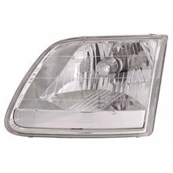 FORD TRUCKS & VANS FORD/PU (NEW)(F150/F250)LD HEAD LAMP ASSY RIGHT (Passenger Side) (STX|King Ranch|2003 XL/XLT w/Heritage Pkg; Assembly) OEM#3L3Z13008GA 2001-2003 PL#FO2503211