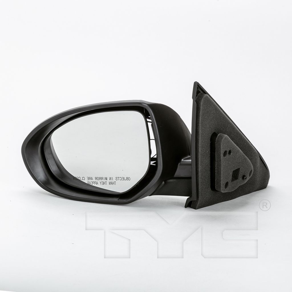 MAZDA MAZDA3 DOOR MIRROR LEFT (Driver Side) PWR HTD (WO/SIGNAL) OEM#BBM56918ZL-PFM 2010-2013 PL#MA1320161