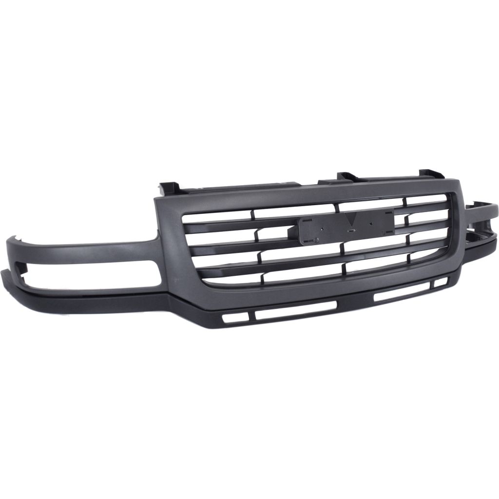 GM TRUCKS & VANS SIERRA/PU (GMC) (07 OLD STYLE) GRILLE ASSY GRAY/BLACK (2500HD/3500) OEM#19130794 2003-2007 PL#GM1200627