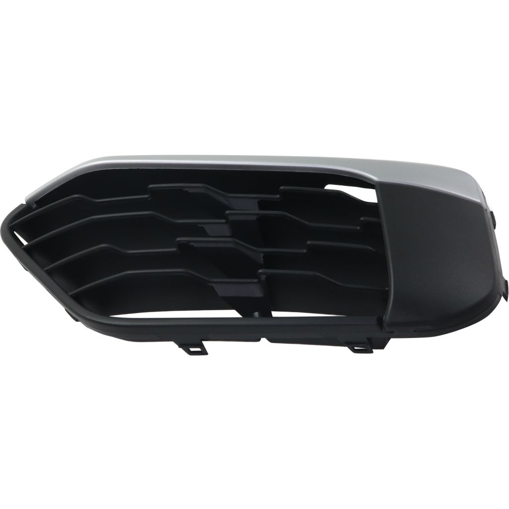 BMW BMW X1 FRONT BUMPER GRILLE LEFT (Driver Side) BUMPERLK W/SILVER MLDG (WO/SENSOR)(WO/M PKG) OEM#51117453989 2016-2019 PL#BM1038200