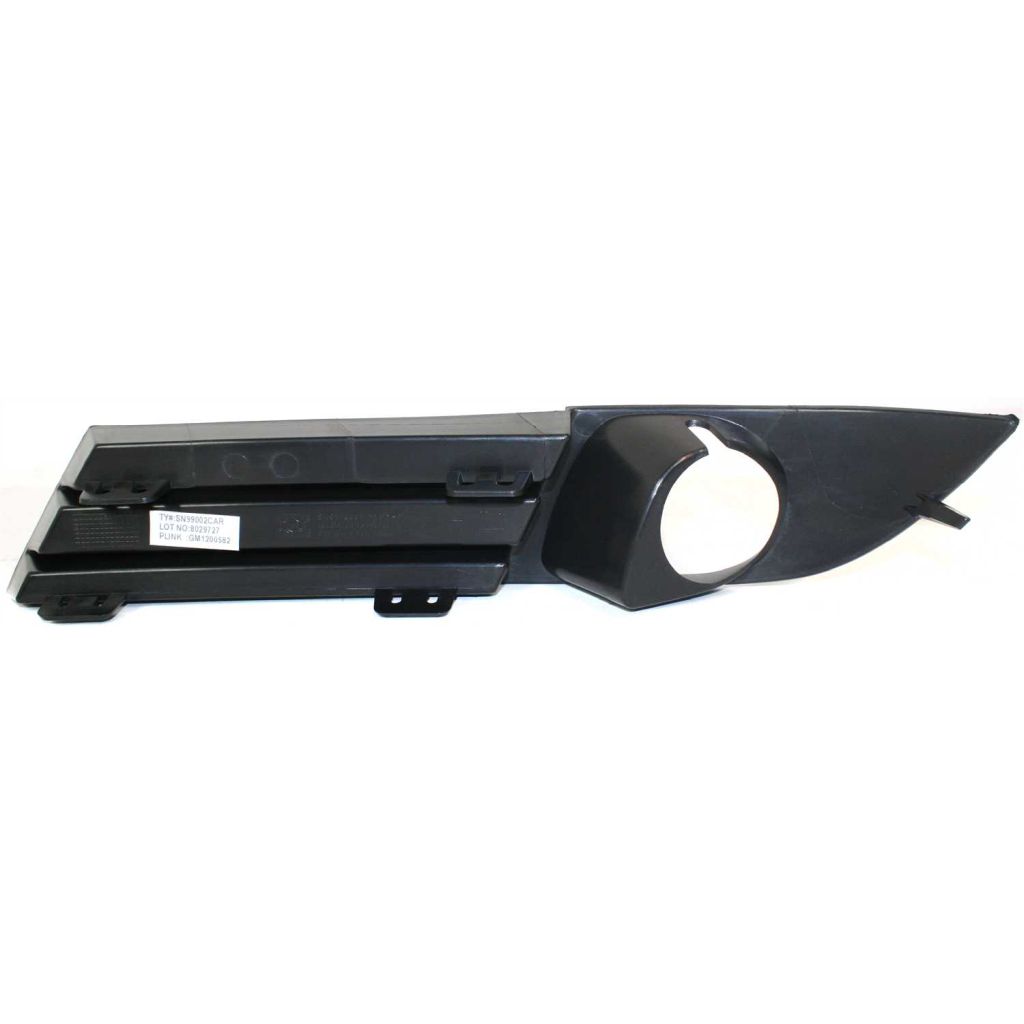 SATURN AURA GRILLE LWR OUTER RIGHT (Passenger Side) BLACK W/FOG (XR) OEM#25828263 2007-2010 PL#GM1200582