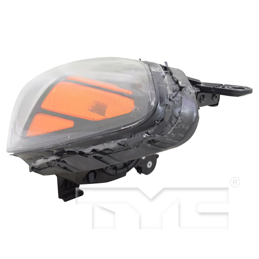 KIA FORTE5 HATCHBACK HEAD LAMP ASSY LEFT (Driver Side) (HALOGEN)(W/ LED)(FM 10-17-14) OEM#92101A7211 2015-2016 PL#KI2502194