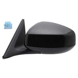 NISSAN(DATSUN) 370Z CONV DOOR MIRROR ASSEMBLY LEFT (Driver Side) PWR OEM#963021EA0B-PFM 2010-2020 PL#NI1320212