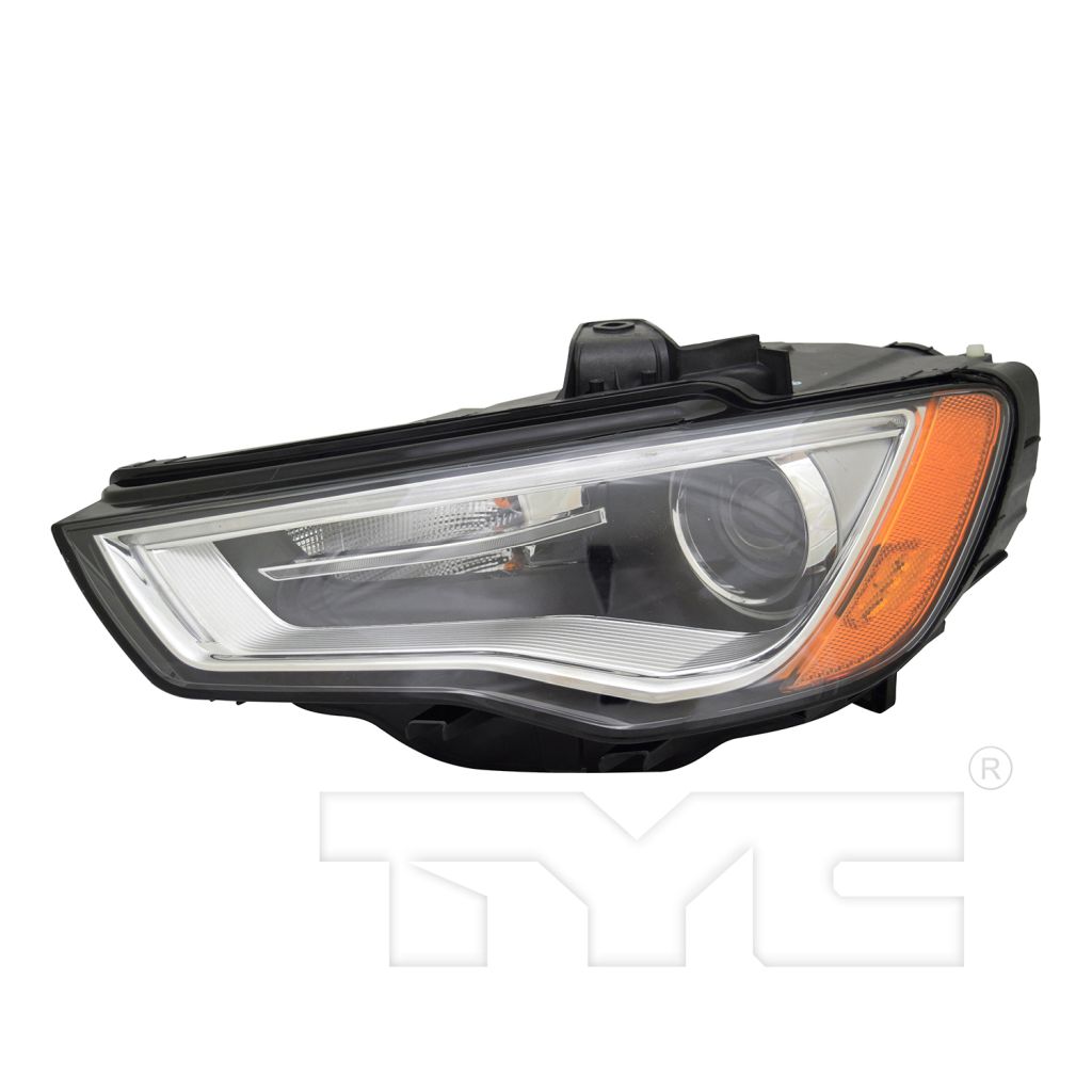 AUDI S3 _HEAD LAMP LEFT (Driver Side) (XENOE WO/CURVE LIGHTING) OEM#8V0941043B 2015-2016 PL#AU2502191