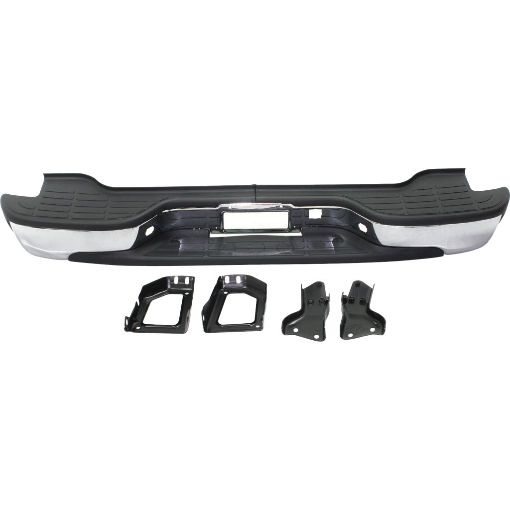 GM TRUCKS & VANS TAHOE (CHEVY) (NEW STYLE) STEP BUMPER ASSEMBLY CHROME OEM#GM1103103 2000-2006 PL#GM1103103
