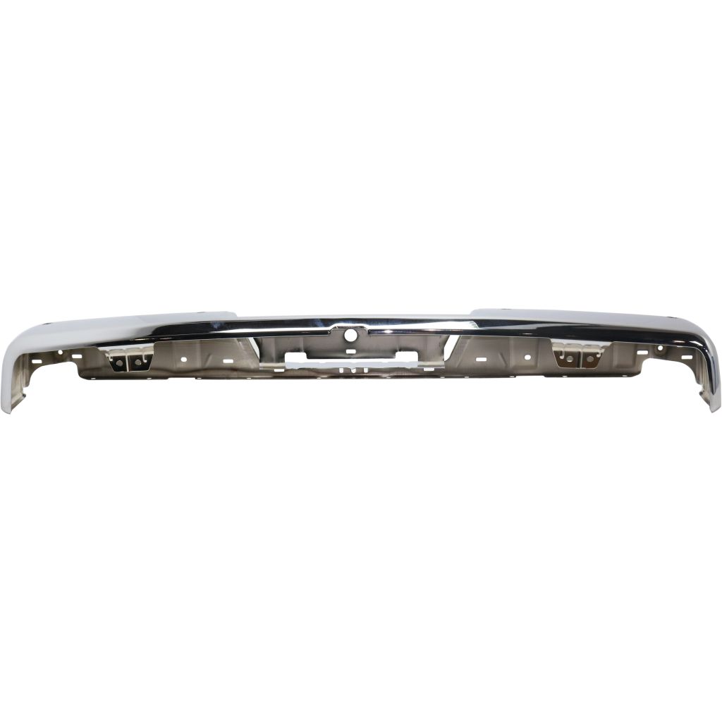 NISSAN(DATSUN) TITAN REAR STEP BUMPER FACE BAR CHROME (W/SENSOR) **CAPA** OEM#85030EZ40A 2017-2019 PL#NI1102164C