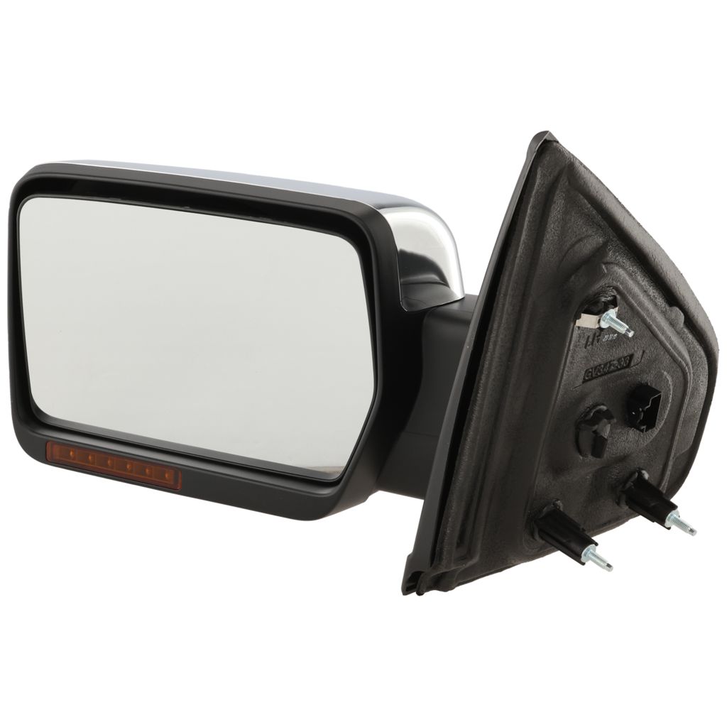 FORD TRUCKS & VANS FORD/PU (F150)(EXC SVT RAPTOR) DOOR MIRROR LEFT (Driver Side) PWR/HTD/SIGNAL/MEMORY(CHR)(W/REFL)(SINGLE ARM)(WO/DIM) OEM#9L3Z17683GA-PFM 2009-2010 PL#FO1320355