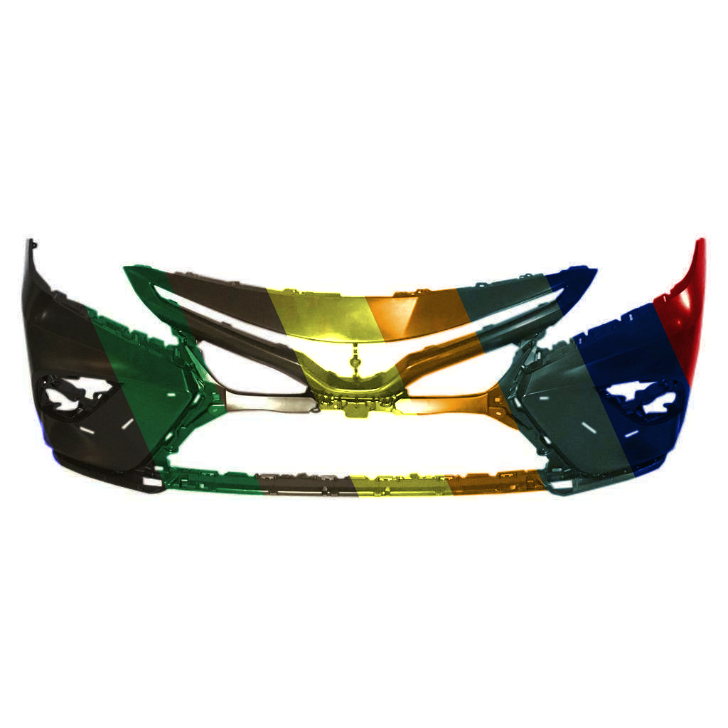 TOYOTA CAMRY FRONT BUMPER COVER PRIMED (SE/XSE)(WO/SENSOR) OEM#521190X954 2021-2024 PL#TO1000471