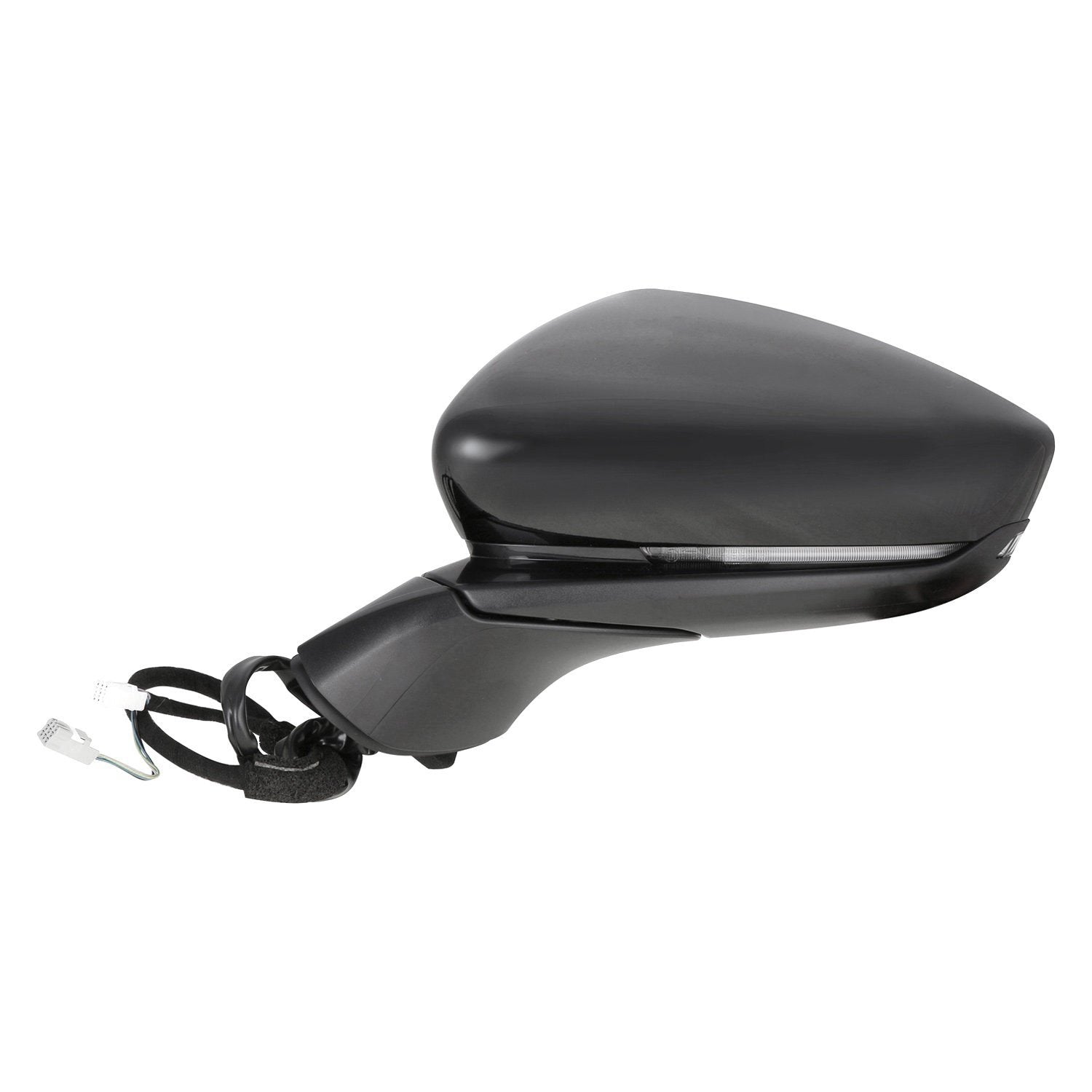 MAZDA MAZDA3 4DOORS/HATCHBACK DOOR MIRROR LEFT (Driver Side) PWR/HTD/SIGNAL/MEMORY/BSM(PTM CVR) OEM#BCKP69181E-PFM 2019-2024 PL#MA1320241
