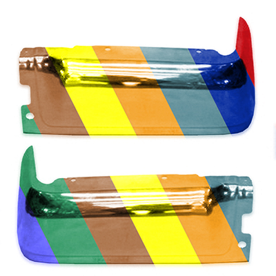 FORD TRUCKS & VANS FORD/PU (F150)(EXC SVT RAPTOR) STEP BUMPER CHROME RIGHT (Passenger Side) & LEFT (Driver Side) (2PC SET)(WO/SENSOR)(STYLESIDE)(RE) OEM#9L3Z17906A (P) 2009-2014 PL#FO1102374