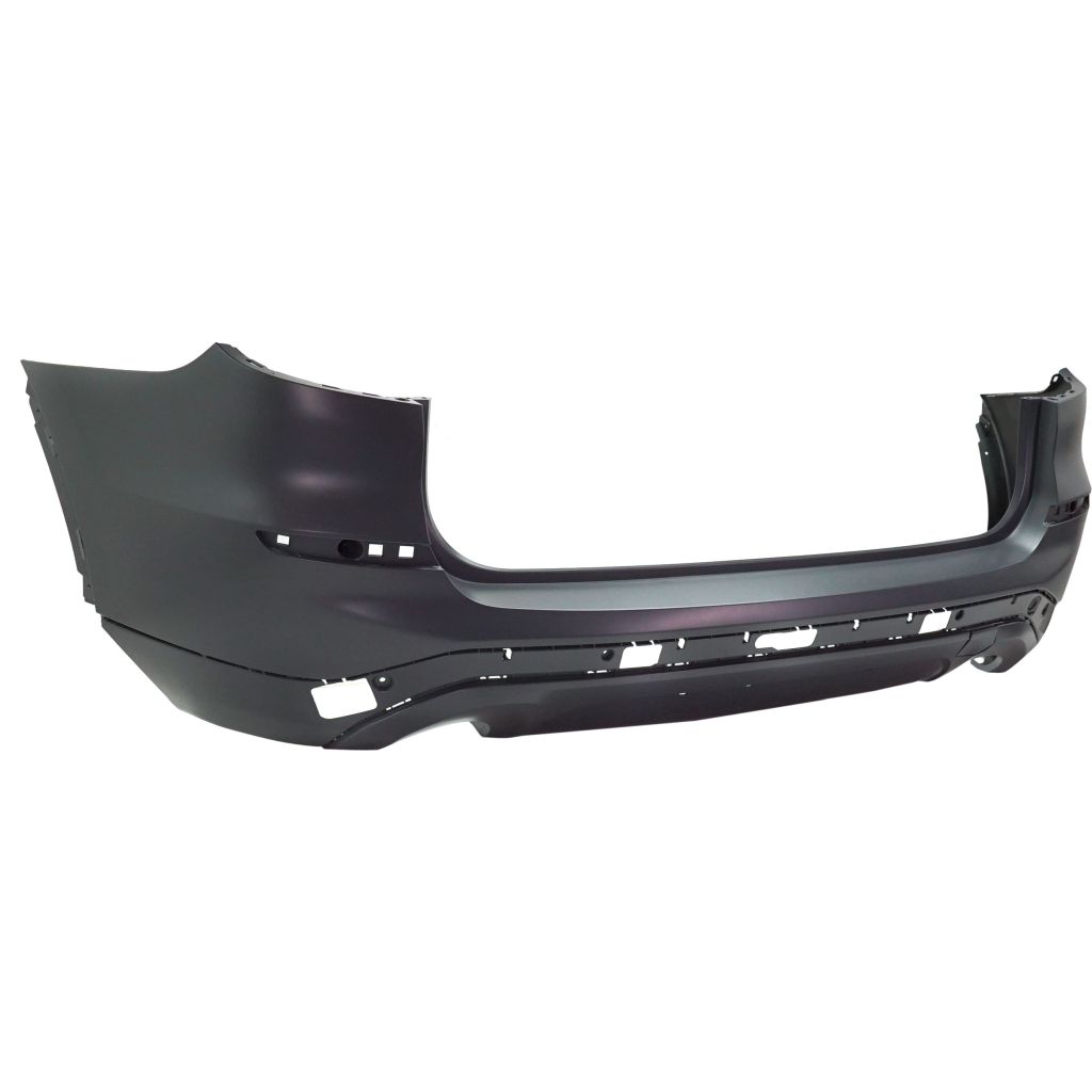 BMW BMW X3 REAR BUMPER COVER PRIMED (WO/PK ASSIST)(WO/TRAILER HITCH)(30i XLINE)(WO/M SPORT) OEM#51127488216 2018-2021 PL#BM1100418