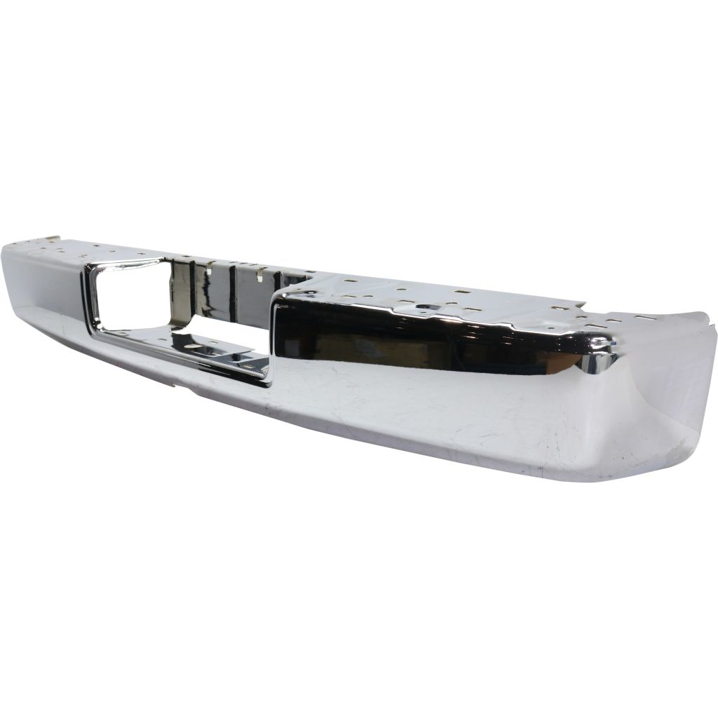 NISSAN(DATSUN) TITAN REAR STEP BUMPER FACE BAR CHROME (WO/SENSOR) OEM#85030EZ20A 2017-2019 PL#NI1102165
